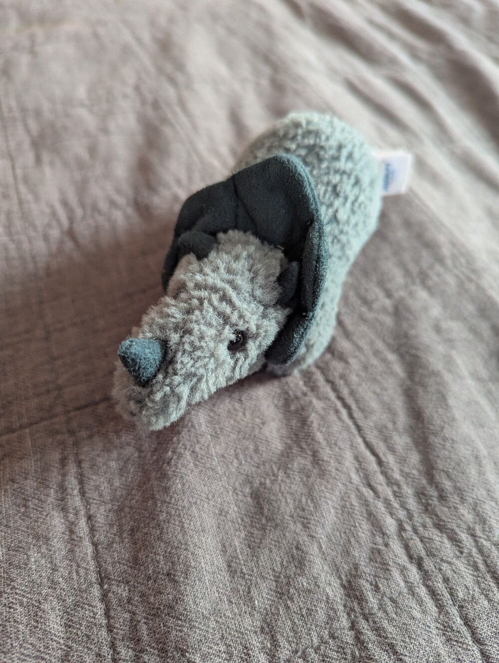 Green Jellycat Triceratop